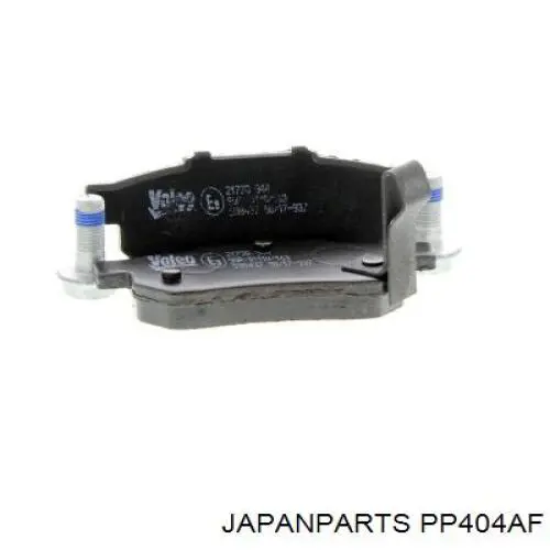 PP404AF Japan Parts Pastillas freno traseras