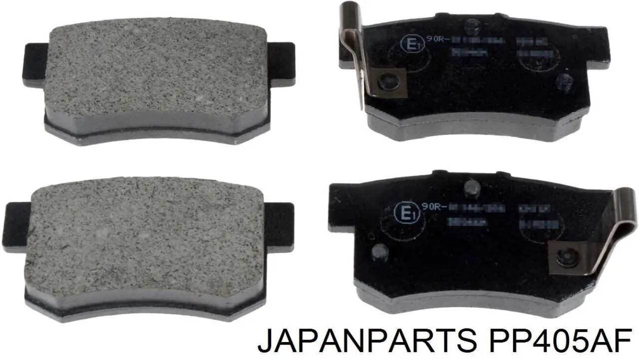 Pastillas traseras de freno Japan Parts PP405AF precio, desde 22,97 EUR