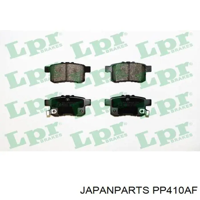 PP-410AF Japan Parts pastillas de freno traseras