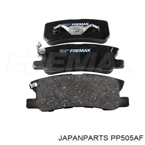Comprar PP505AF Japan Parts Pastillas de freno traseras
