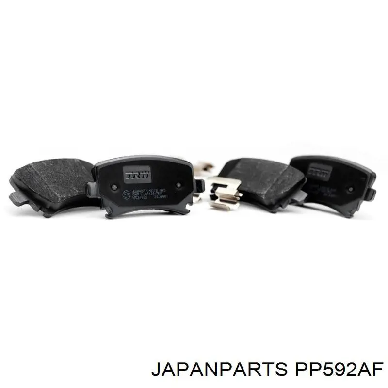 Comprar PP592AF Japan Parts Pastillas de freno traseras