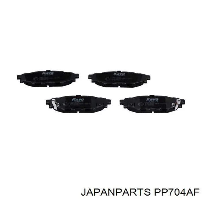 PP-704AF Japan Parts pastillas de freno traseras