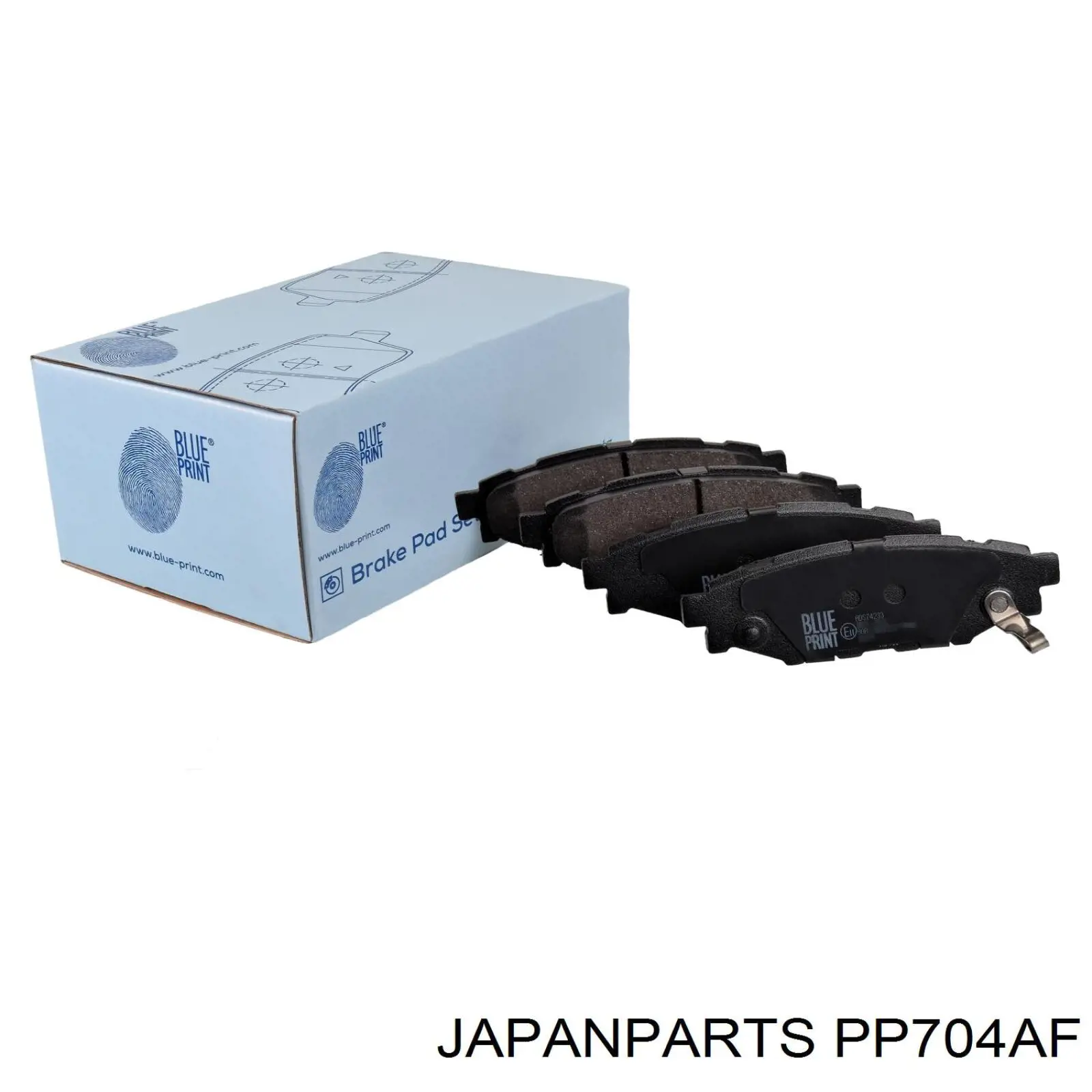 Pastillas traseras Japan Parts PP704AF