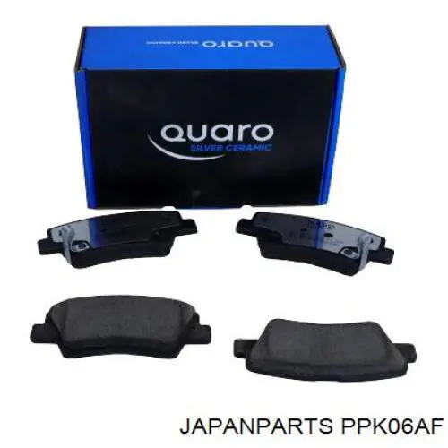 Pastillas de freno traseras PPK06AF Japan Parts