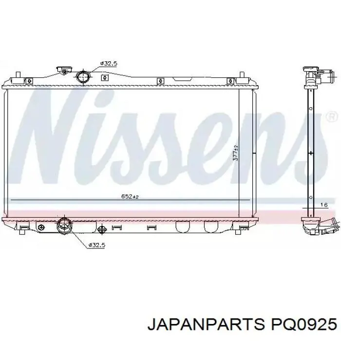 Comprar PQ0925 Japan Parts Bomba de agua para motor