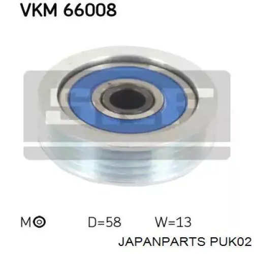 Comprar PUK02 Japan Parts La polea del cigüeñal