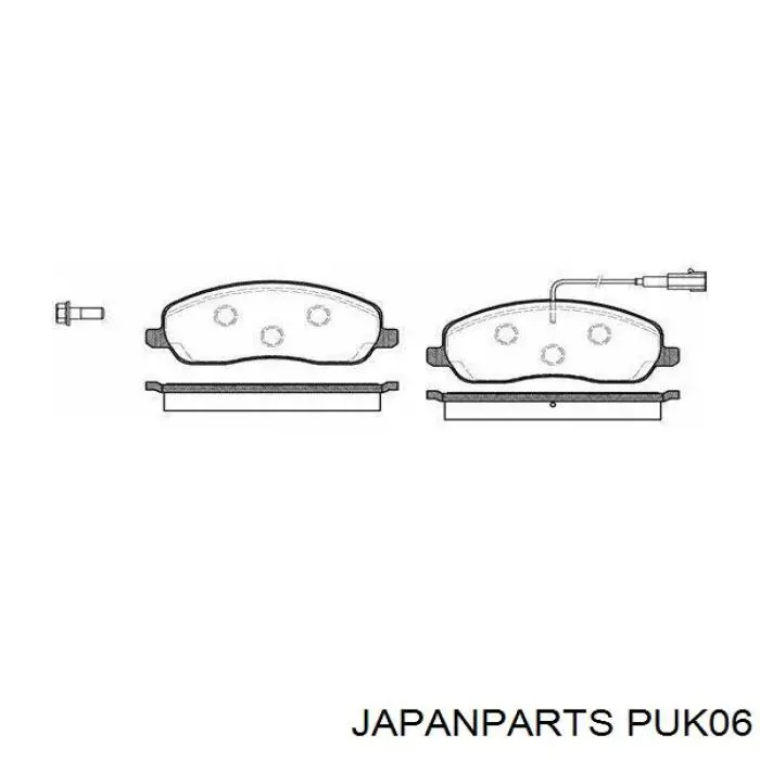 Polea del cigüeñal Japan Parts PUK06 precio, desde 89,31 EUR
