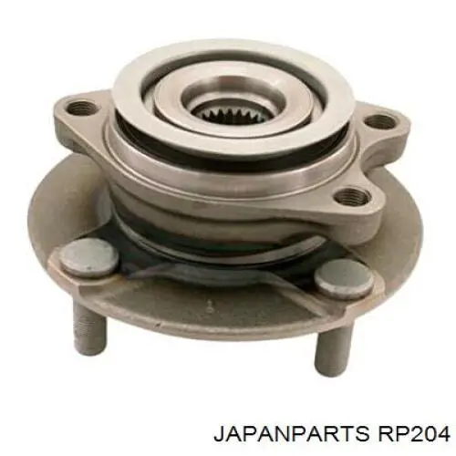 Polea inversión / guía, correa poli V RP204 Japan Parts
