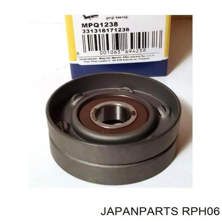 Polea inversión / guía, correa poli V RPH06 Japan Parts