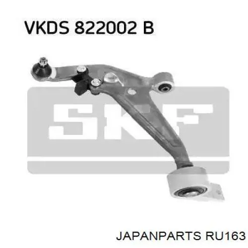 Silentblock del brazo de suspensión RU163 Japan Parts