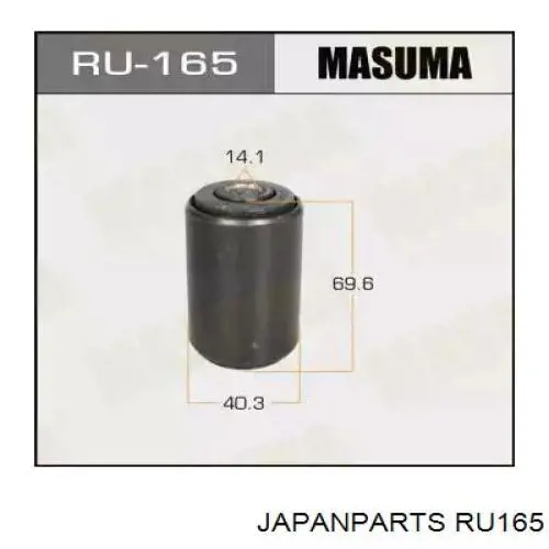 Buje de barra estabilizadora delantera RU165 Japan Parts