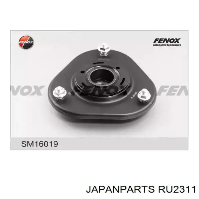 Soporte del amortiguador delantero RU2311 Japan Parts