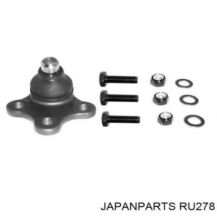 Buje trasero de ballesta trasera Japan Parts RU278 precio, desde 3,06 EUR