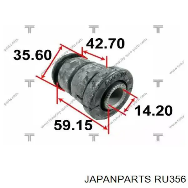 Comprar RU356 Japan Parts Buje de barra estabilizadora delantera