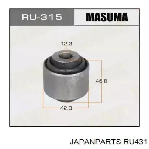 Silentblock suspension Japan Parts RU431