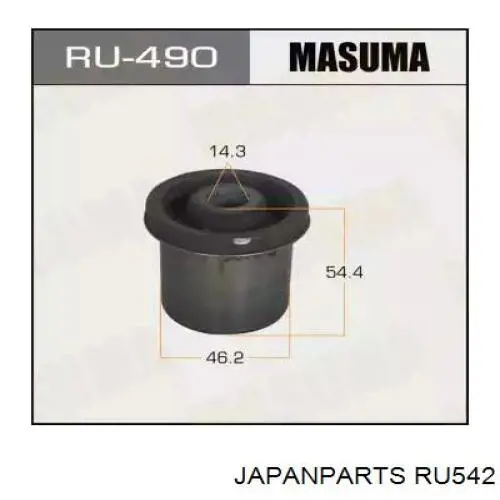 Buje del brazo de suspensión delantero superior RU542 Japan Parts