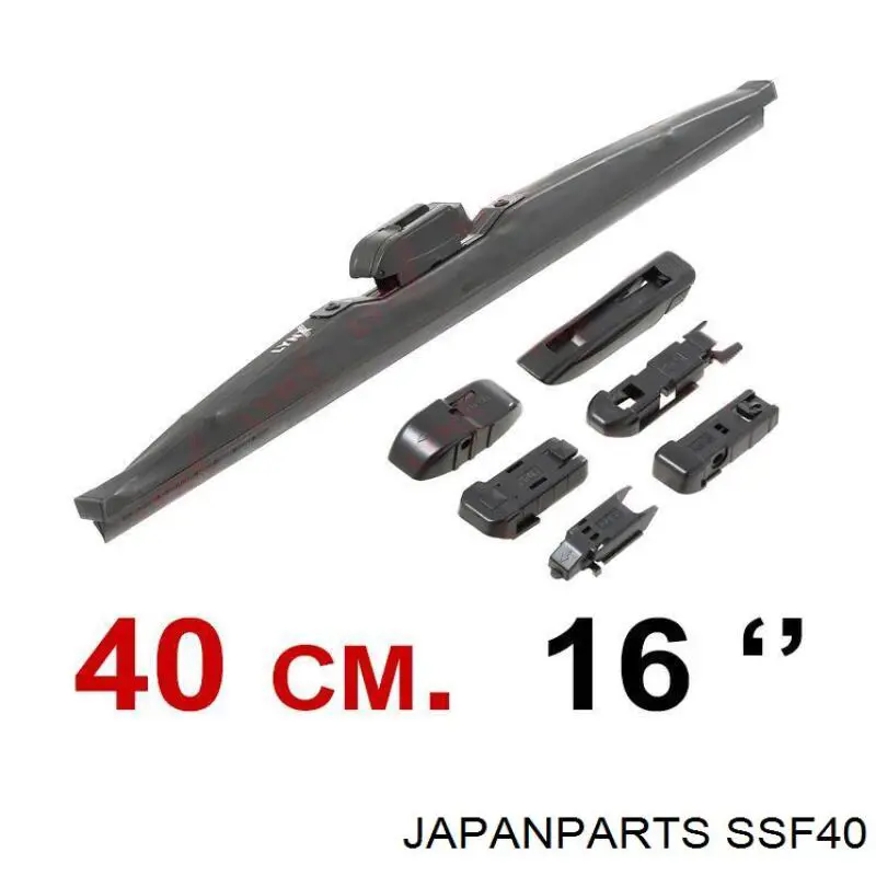 Comprar SSF40 Japan Parts Escobilla del limpiaparabrisas del lado del pasajero