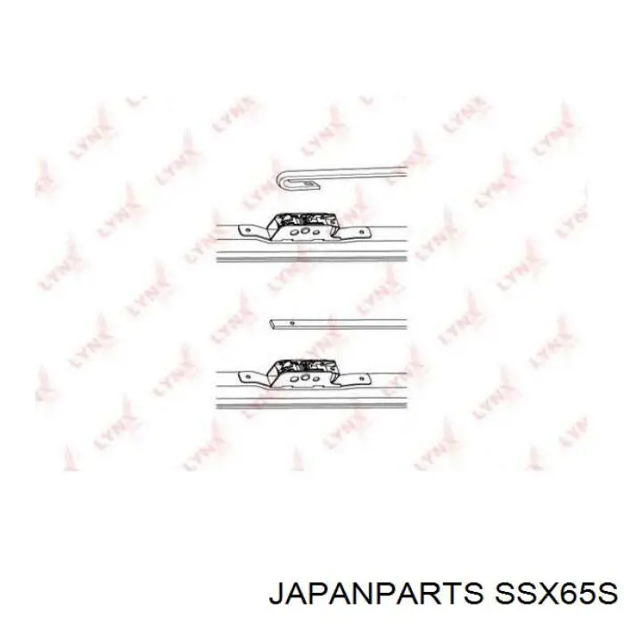 Limpiaparabrisas delantera conductor Japan Parts SSX65S
