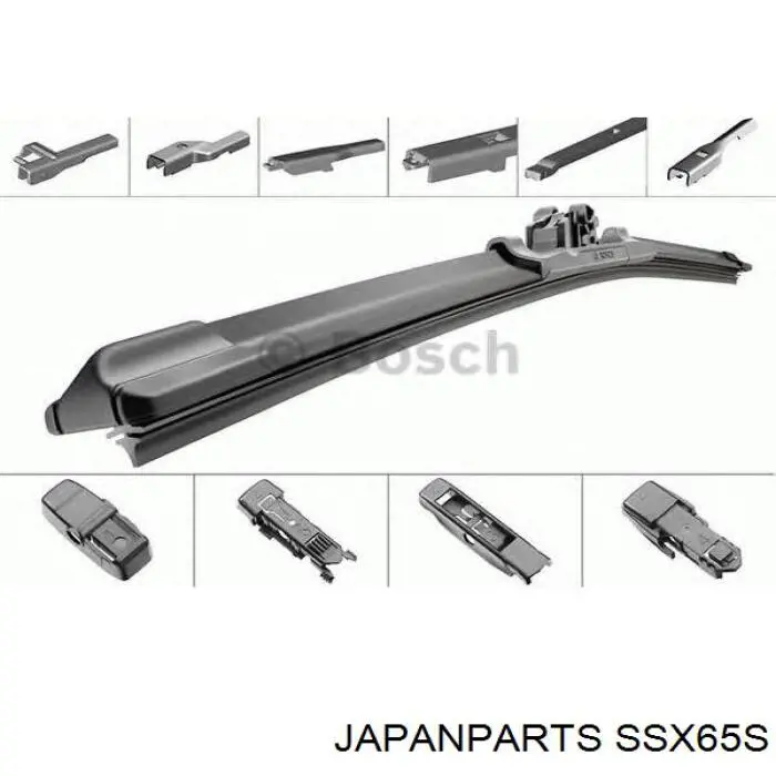 Escobilla del limpiaparabrisas del lado del conductor Japan Parts SSX65S precio, desde 5,31 EUR
