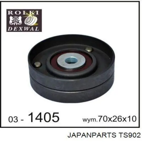 TS902 Japan Parts tensor de correa, correa poli v