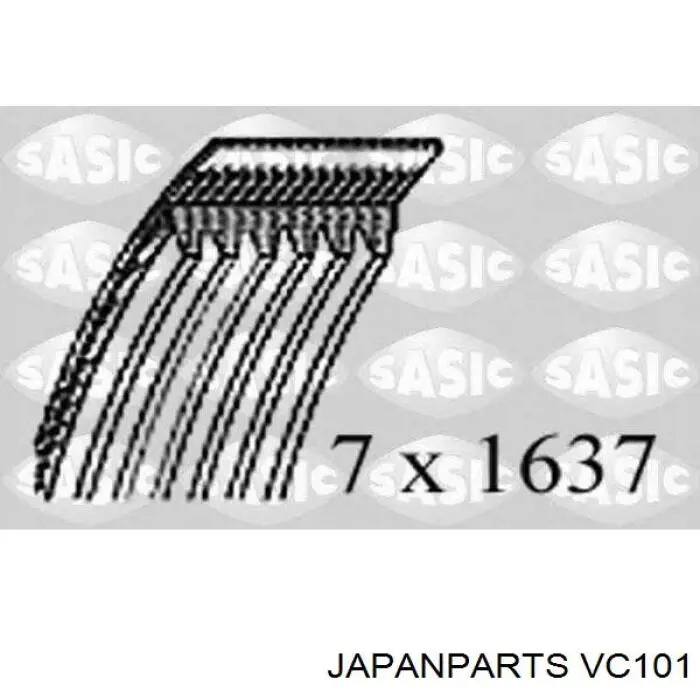 Embrague del ventilador Japan Parts VC101