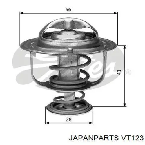 Comprar VT123 Japan Parts Termostato