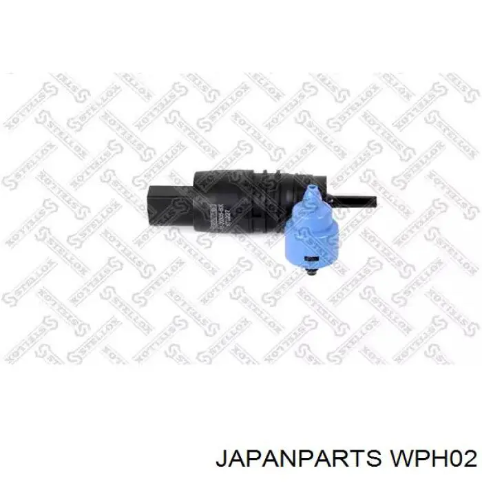 WPH02 Japan Parts Bomba de agua de lavado, lavado de parabrisas, delantera