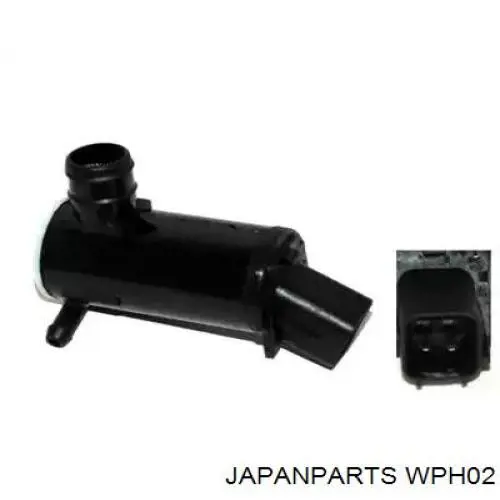 Bomba de agua limpiaparabrisas, delantera Japan Parts WPH02 precio, desde 8,92 EUR