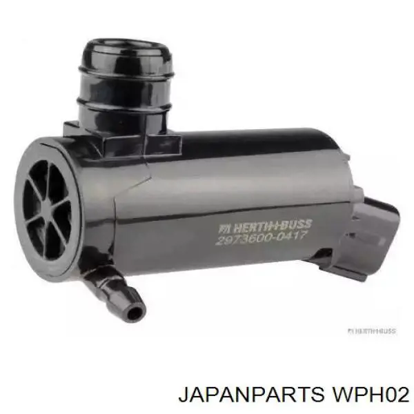 Comprar WPH02 Japan Parts Bomba de agua limpiaparabrisas, delantera