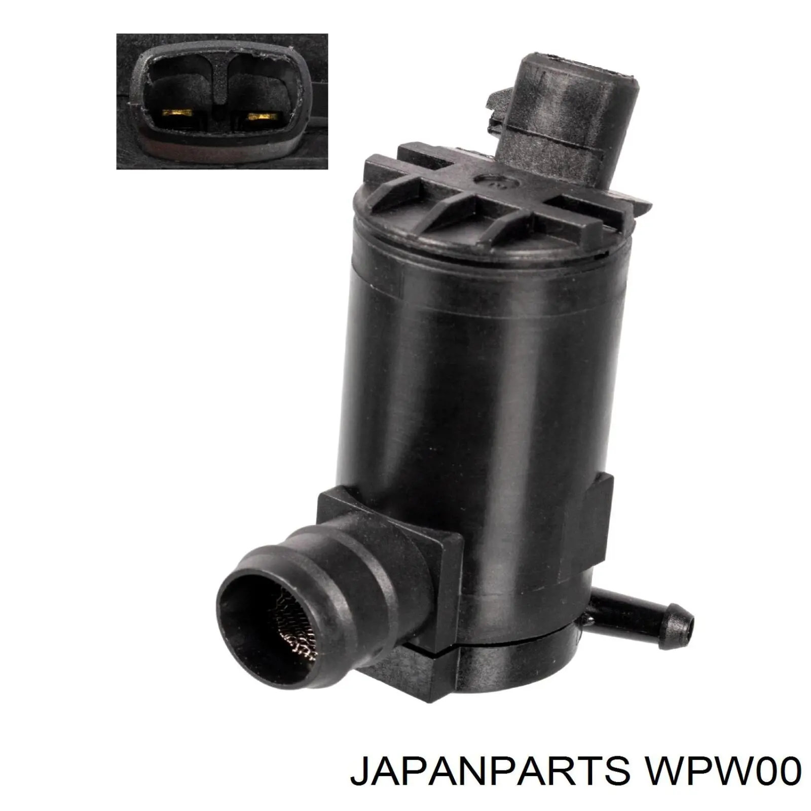 WPW00 Japan Parts Bomba de agua de lavado, lavado de parabrisas, delantera