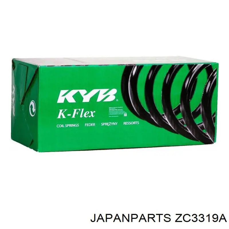 ZC3319A Japan Parts Muelle delantero derecho