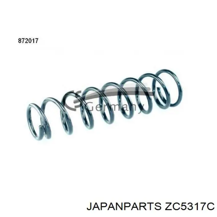 Comprar ZC5317C Japan Parts Muelle de eje trasero