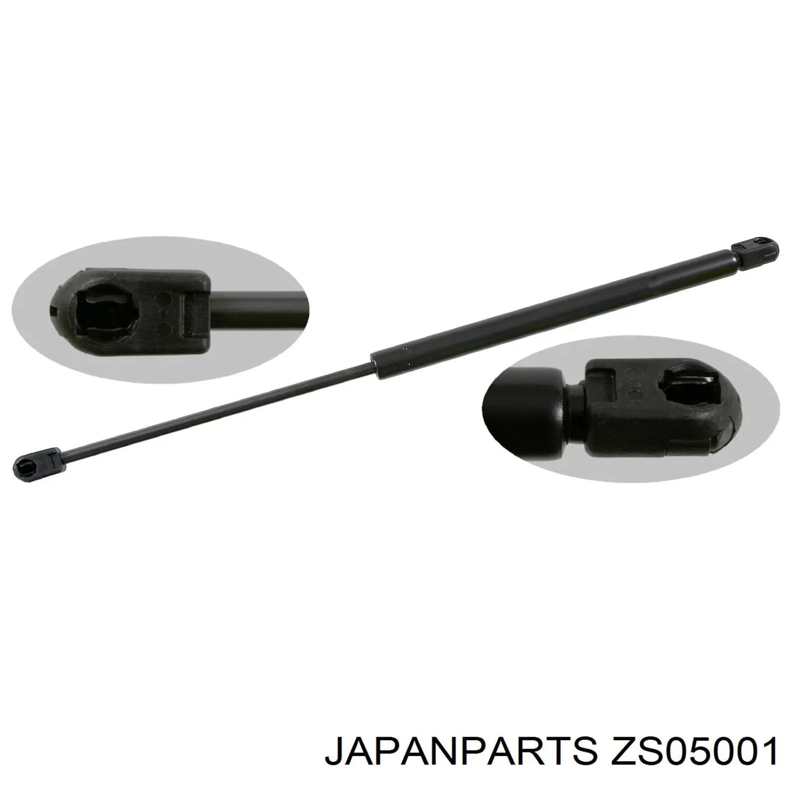 ZS05001 Japan Parts muelle neumático, capó de motor