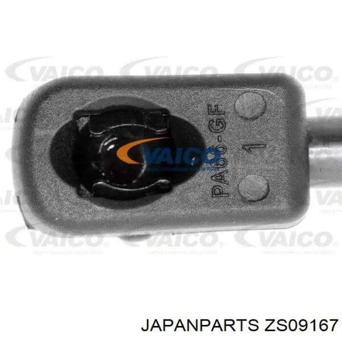 ZS09167 Japan Parts muelle neumático, capó de motor