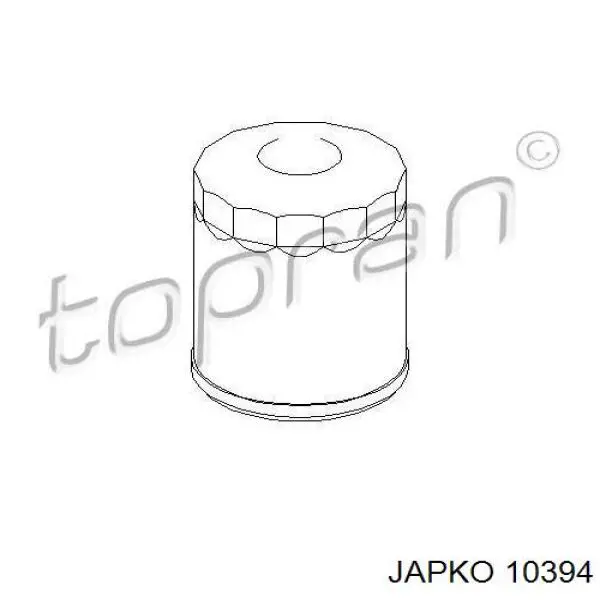 10394 Japko filtro de aceite