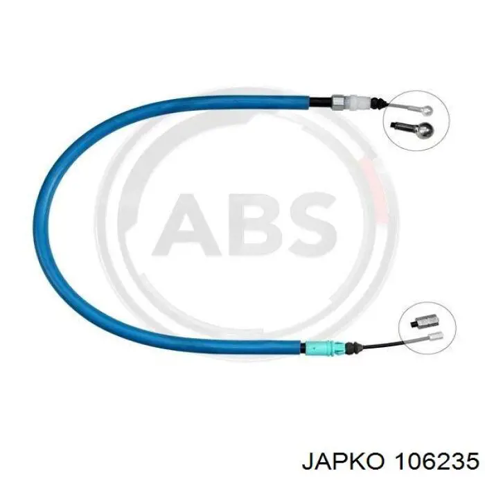 106235 Japko soporte de barra estabilizadora delantera