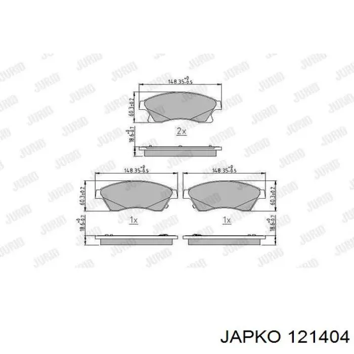 121404 Japko tapa de distribuidor de encendido