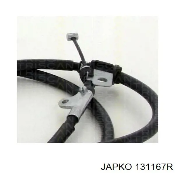 131167R Japko cable de freno de mano trasero derecho