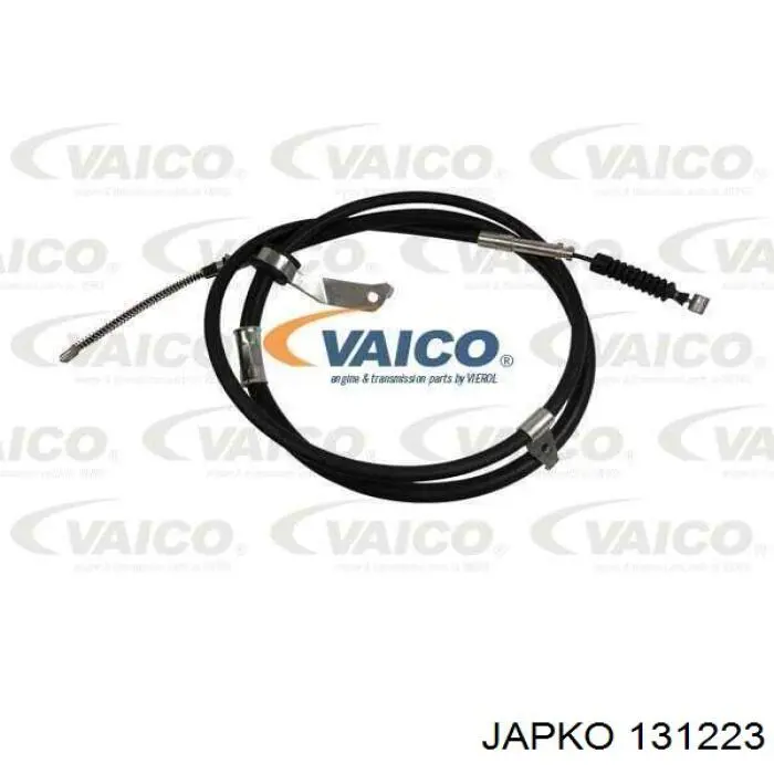 131223 Japko cable de freno de mano trasero derecho