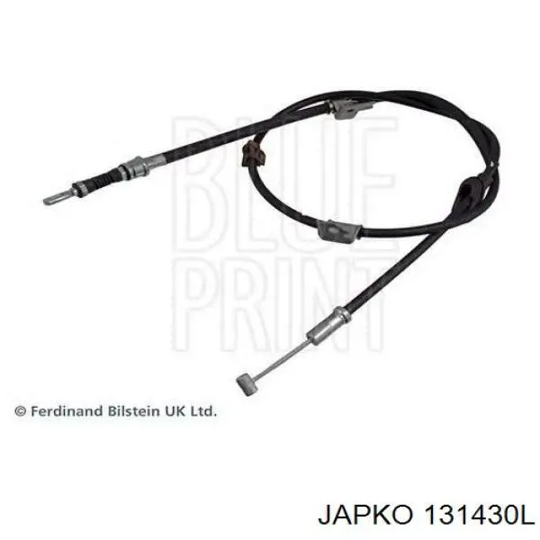 131430L Japko cable de freno de mano trasero izquierdo