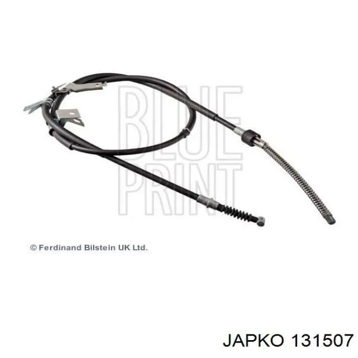 131507 Japko cable de freno de mano trasero derecho