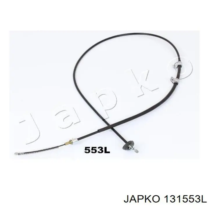 131553L Japko cable de freno de mano trasero izquierdo