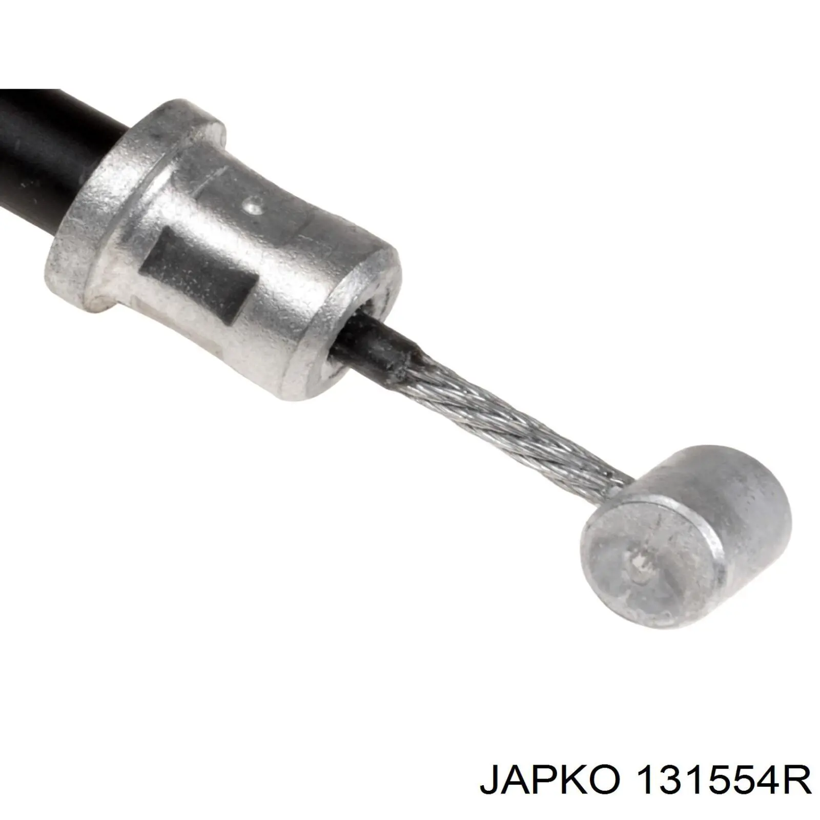 131554R Japko cable de freno de mano trasero derecho