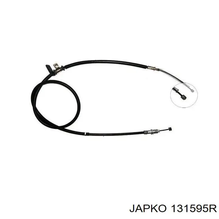 Cable de freno de mano trasero derecho Mitsubishi MB520363
