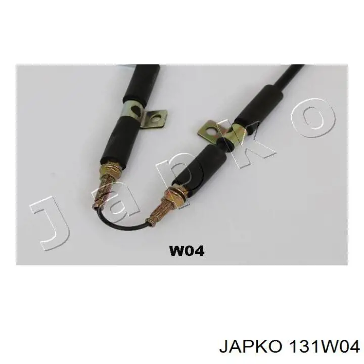 131W04 Japko cable de freno de mano trasero derecho/izquierdo