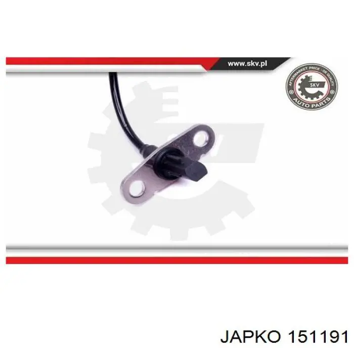 151191 Japko sensor abs trasero derecho