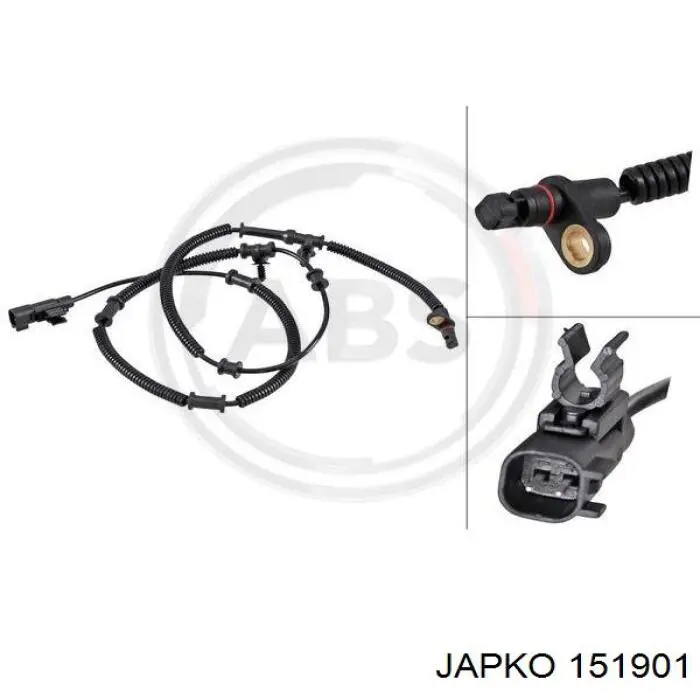 151901 Japko sensor abs trasero