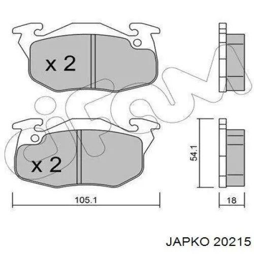 20215 Japko filtro de aire