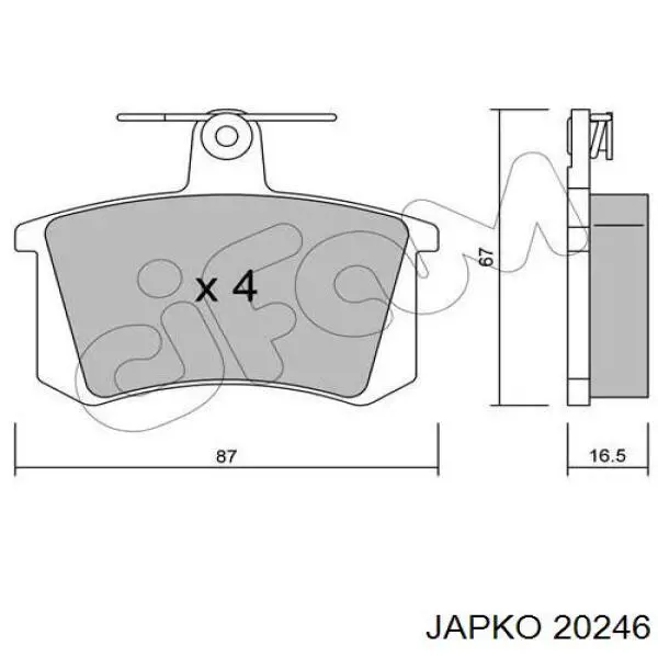 20246 Japko filtro de aire