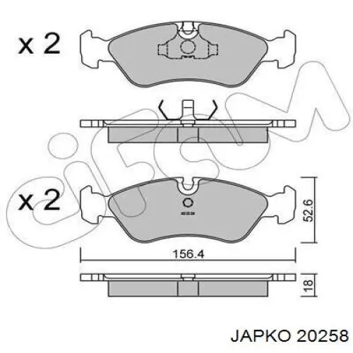 20258 Japko filtro de aire